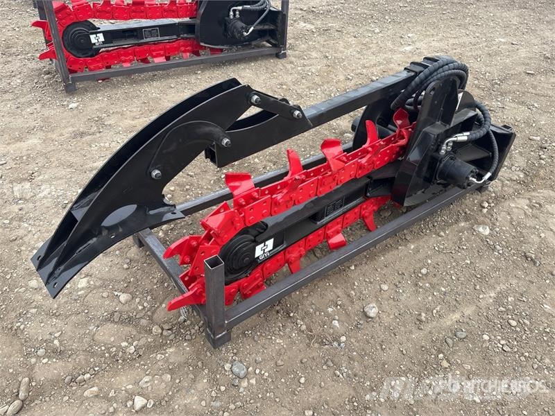 GIYI GY-X39 39 in Mini Skid Steer Trencher (Unused Grabenfräse