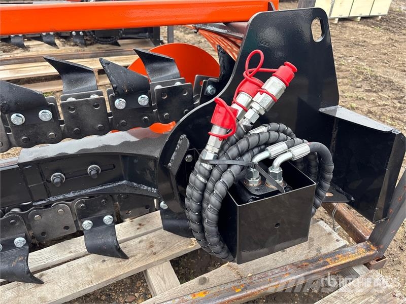  GIYI GY-X39 39 in Mini Skid Steer Trencher (Unused ماكينات حفر خنادق