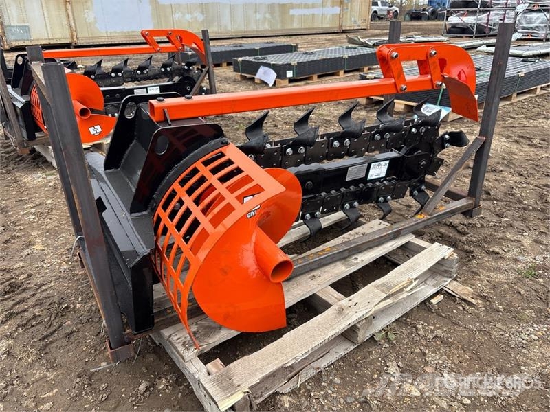  GIYI GY-X39 39 in Mini Skid Steer Trencher (Unused ماكينات حفر خنادق