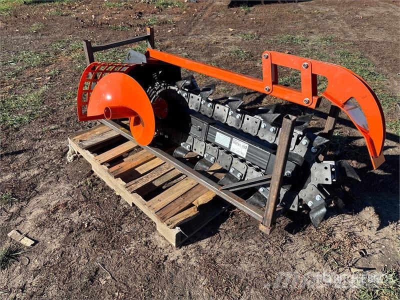 GIYI GY-X39 39 in Mini Skid Steer Trencher (Unused Grabenfräse