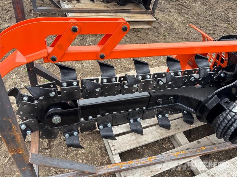  GIYI GY-X39 39 in Mini Skid Steer Trencher (Unused ماكينات حفر خنادق