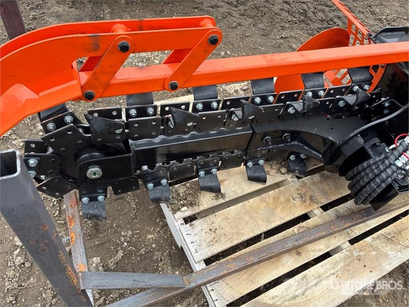 GIYI GY-X39 39 in Mini Skid Steer Trencher (Unused ماكينات حفر خنادق