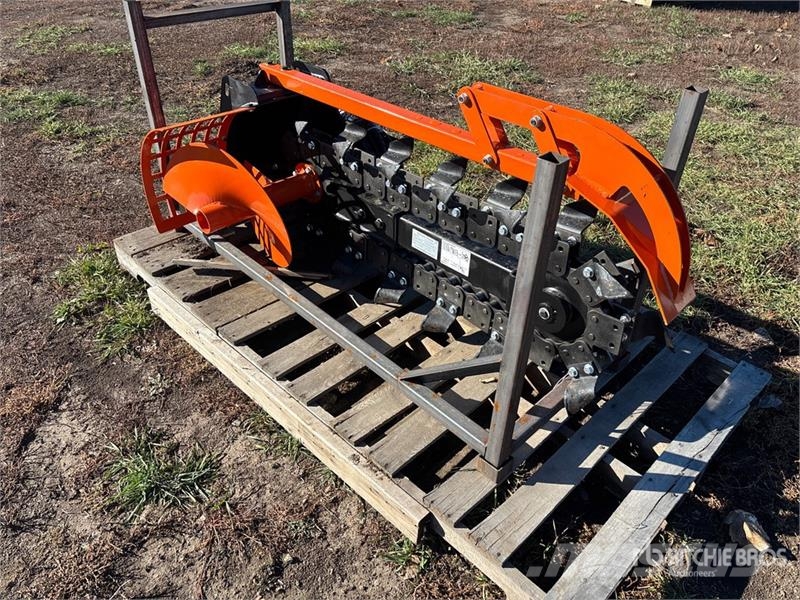 GIYI GY-X39 39 in Mini Skid Steer Trencher (Unused Árokásók