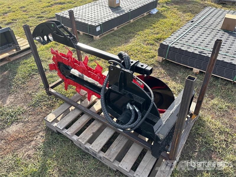 GIYI GY-X39 39 in Mini Skid Steer Trencher (Unused Grabenfräse