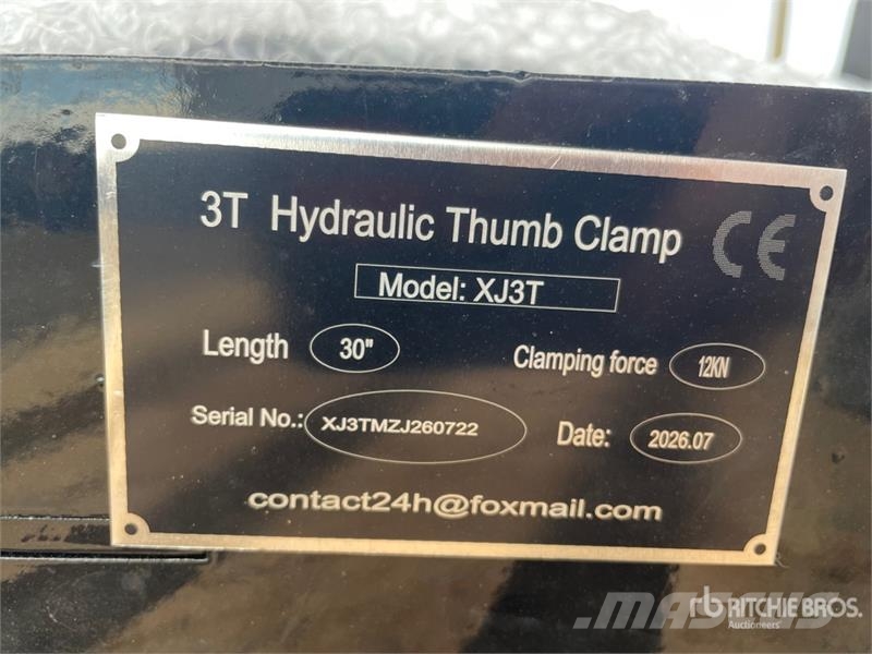  GIYI GY-XJ3T Cat 3T Hydraulic Excavator Thumb (Unu 挖斗