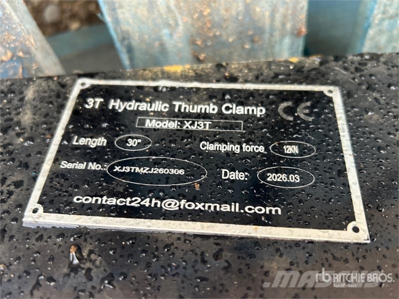 GIYI GY-XJ3T Hydraulic Excavator Thumb (Unused) 挖斗