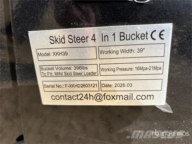 GIYI GY-XKH39 39 in Multi-Purpose Mini Skid Steer Godet