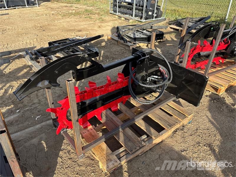 GIYI GY-Y D380 38 in Skid Steer Trencher (Unused) Valetadeiras