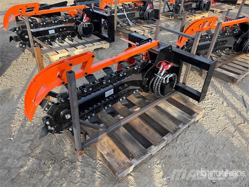 GIYI GY-Y D380 39 in Skid Steer Trencher (Unused) Kjedegravere