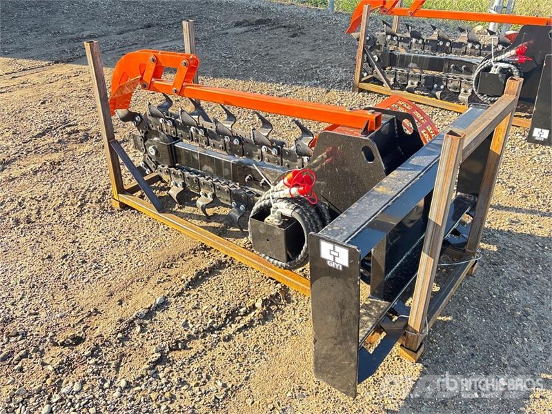 GIYI GY-Y D380 39 in Skid Steer Trencher (Unused) Kedjegrävmaskiner
