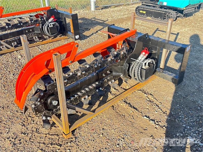 GIYI GY-Y D380 39 in Skid Steer Trencher (Unused) Kedjegrävmaskiner