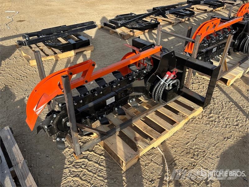 GIYI GY-Y D380 39 in Skid Steer Trencher (Unused) Valetadeiras