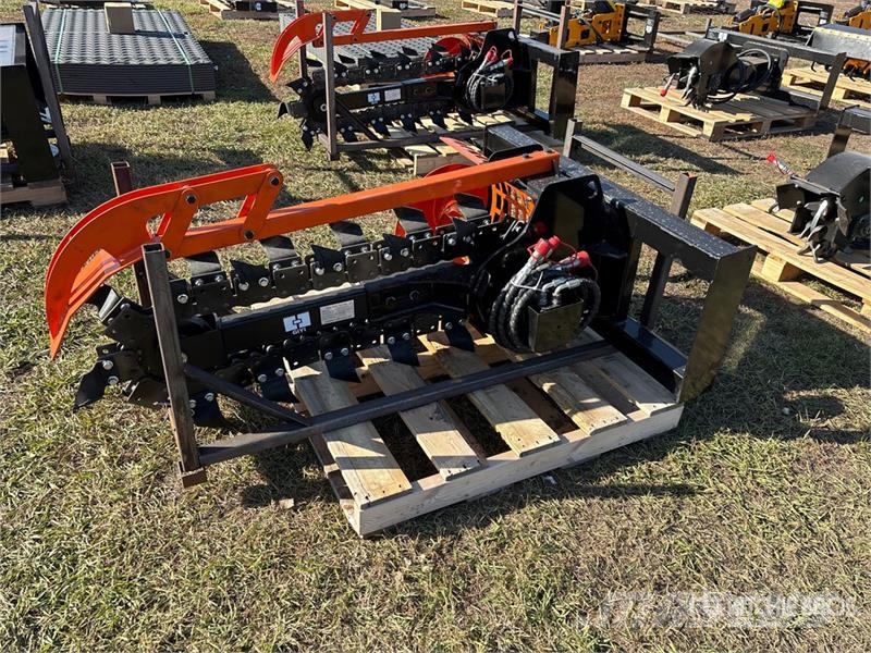 GIYI GY-Y D380 8 in Skid Steer Trencher (Unused) Tranšeju racēji
