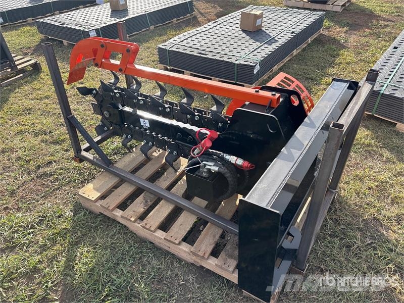  GIYI GY-Y D380 8 in Skid Steer Trencher (Unused) Árokásók
