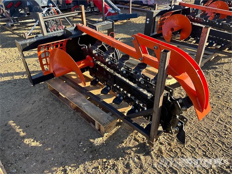 GIYI GY-Y D380 Skid Steer Trencher (Unused) Valetadeiras