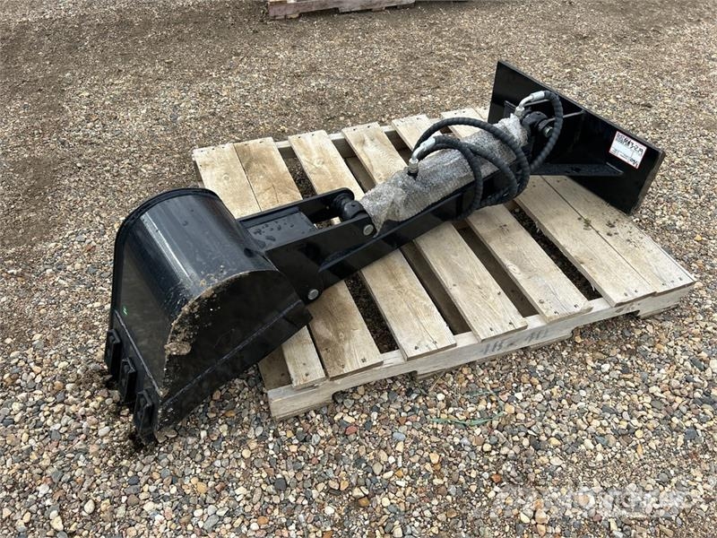 GIYI GY-ZWB 12 in Mini Skid Steer Backhoe (Unused) Pelle rétro arrière