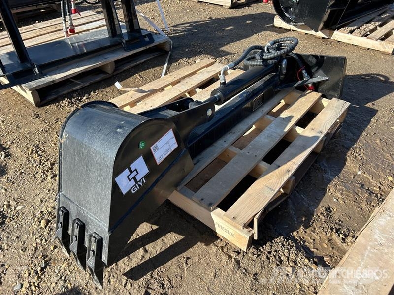 GIYI GY-ZWB 59 in Mini Skid Steer Backhoe (Unused) Tieflöffel