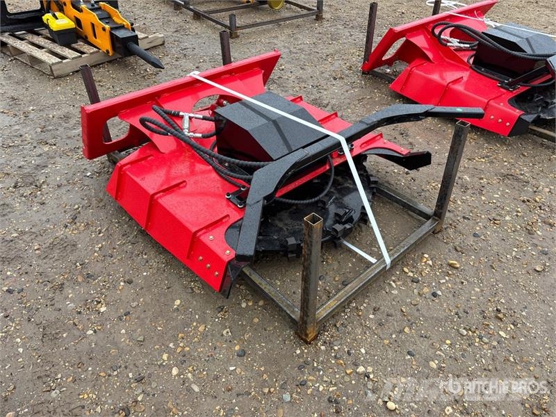 GIYI GYx-DM43 43 in Disc Skid Steer Mulcher (Unuse Broyeur forestier