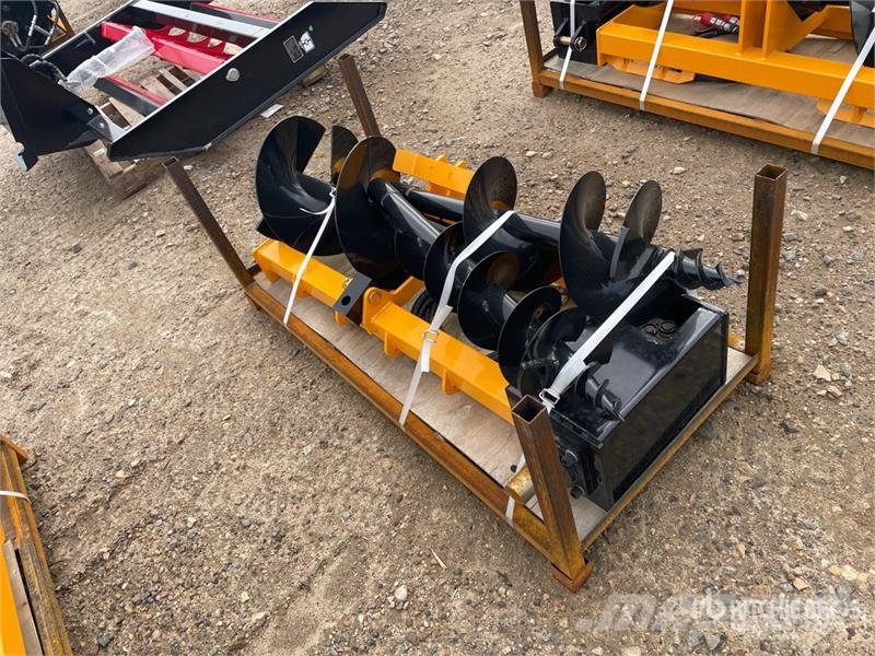  GIYI Skid Steer Auger - Fits 16 in, 11 in, 8 in au Fúrók