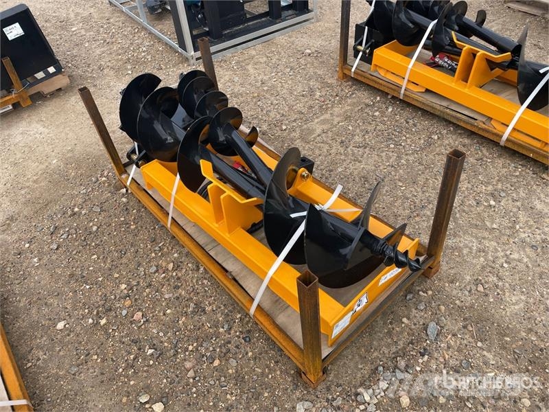  GIYI Skid Steer Auger - Fits 16 in, 11 in, 8 in au Fúrók