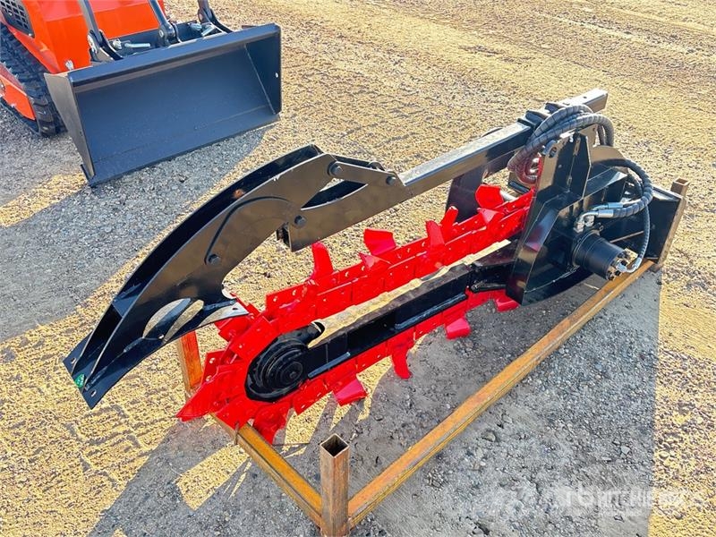 GIYI X380 38 in Mini Skid Steer Trencher (Unused) Trenchers