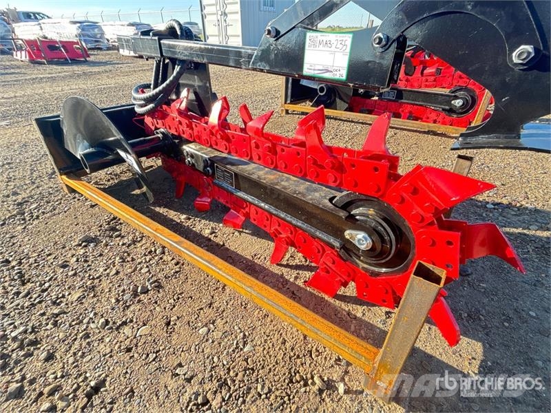 GIYI X380 38 in Mini Skid Steer Trencher (Unused) Trenchers
