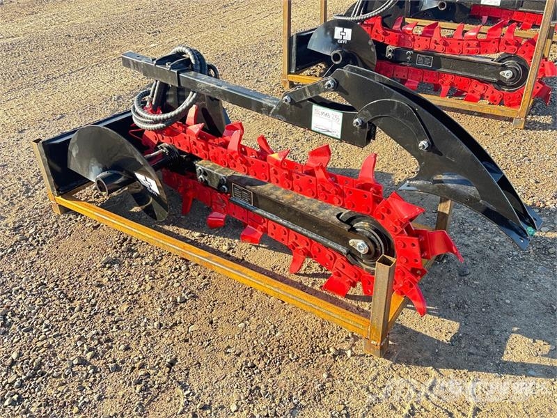 GIYI X380 38 in Mini Skid Steer Trencher (Unused) Trenchers