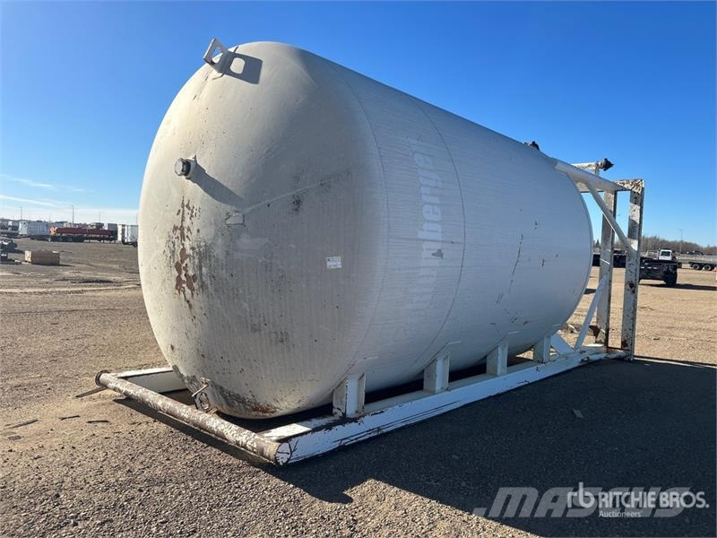  GLM Tanks Skid Mounted Steel Cement Silo Būvniecība- Citi