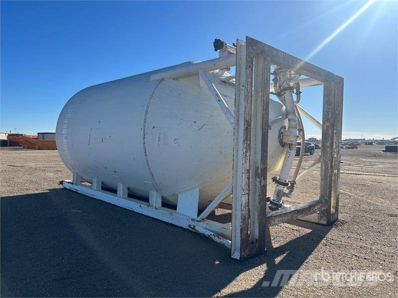  GLM Tanks Skid Mounted Steel Cement Silo Būvniecība- Citi