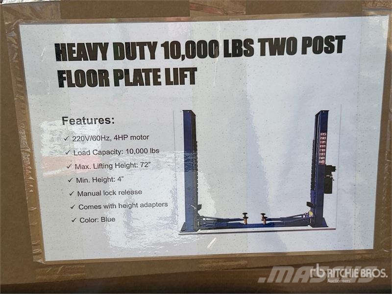  GLTP4500 2 Post 10000 lb Vehicle Lift (Unused) معدات البناء - غير ذلك