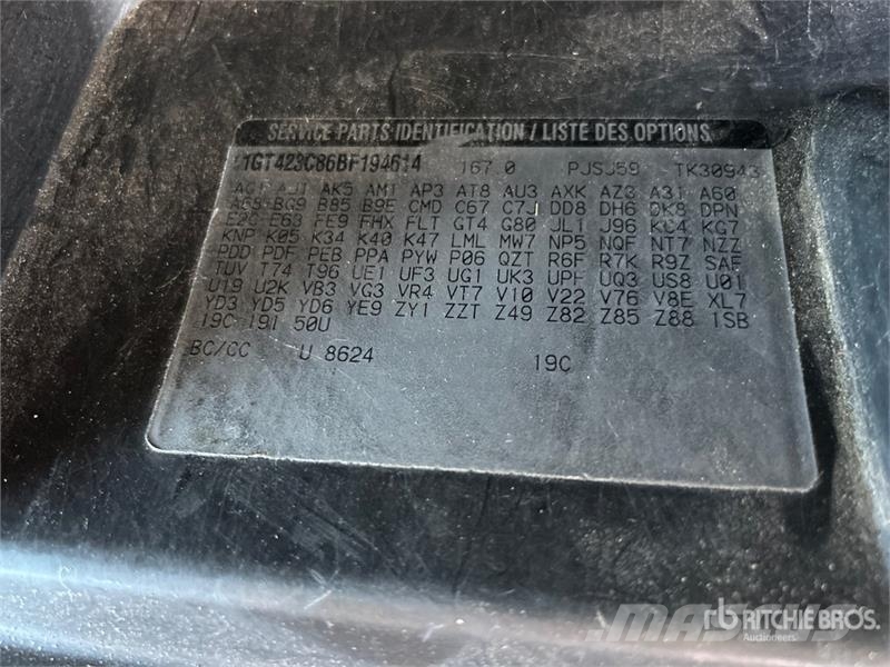 GMC 3500HD Pritschenwagen/Pritschenwagen mit Seitenklappe