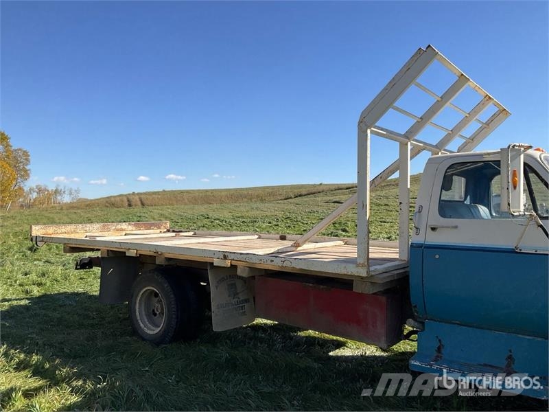 GMC 6000 4x2 Flatbed Truck Pritschenwagen/Pritschenwagen mit Seitenklappe
