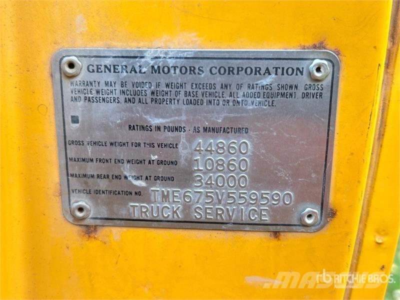 GMC 6500 شاحنات المزارع / الحبوب