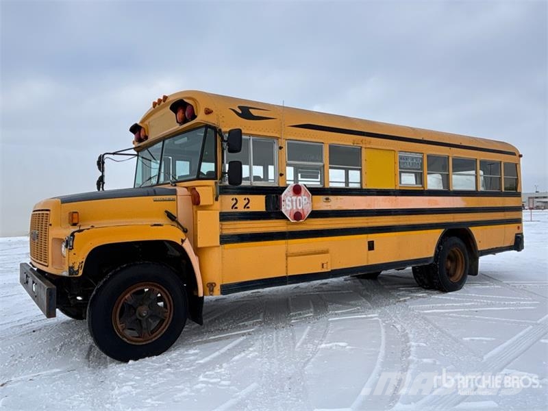 GMC B7 Bluebird 4x2 School Bus Minibusser
