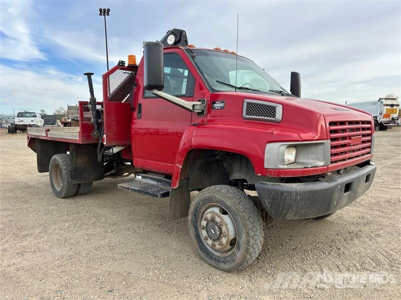GMC C5500 4x4 Boom Truck Crane trucks