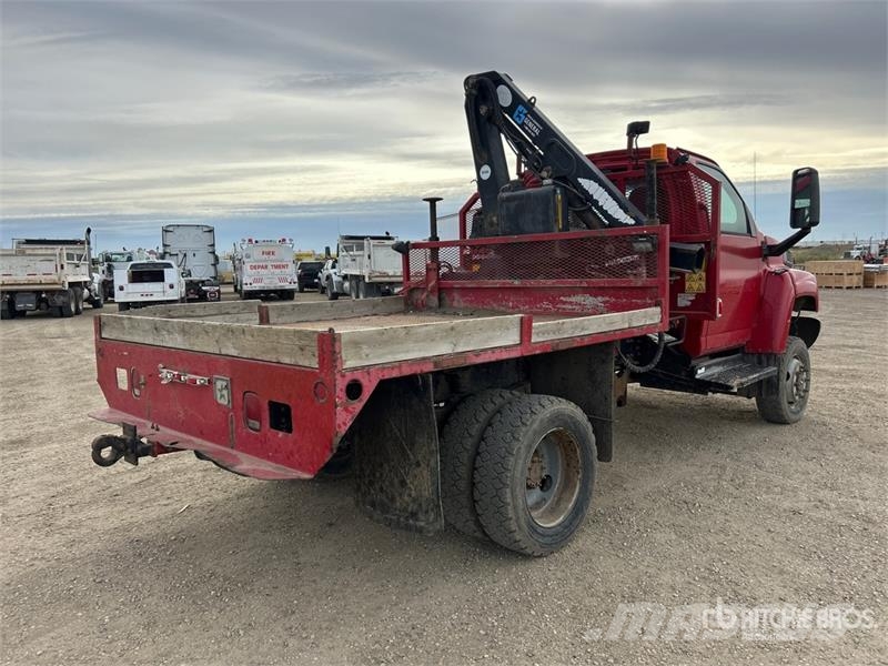 GMC C5500 4x4 Boom Truck Crane trucks
