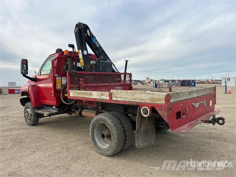 GMC C5500 4x4 Boom Truck Crane trucks