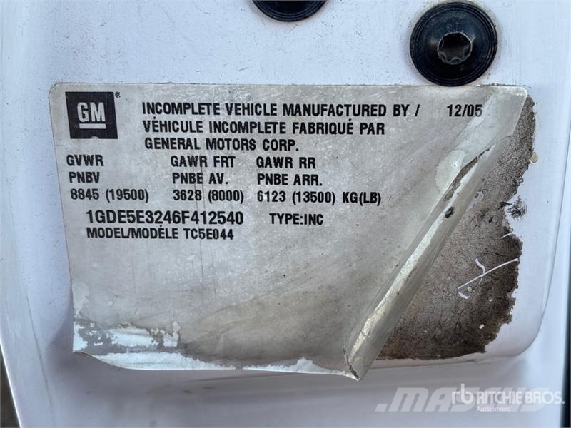 GMC C5500 4x4 Power Tong Prosess Utstyr