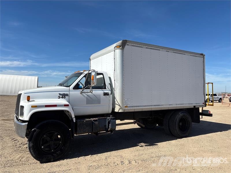 GMC C7H042 4x2 Van Truck Sanduk kamioni