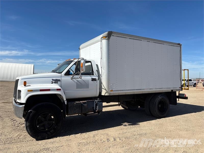 GMC C7H042 4x2 Van Truck Sanduk kamioni
