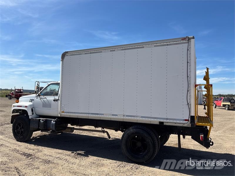 GMC C7H042 4x2 Van Truck Sanduk kamioni