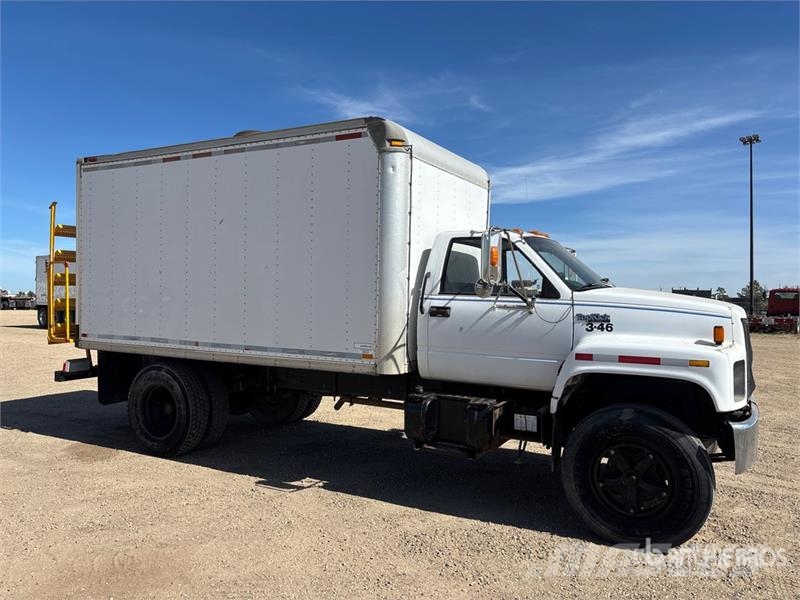 GMC C7H042 4x2 Van Truck Sanduk kamioni