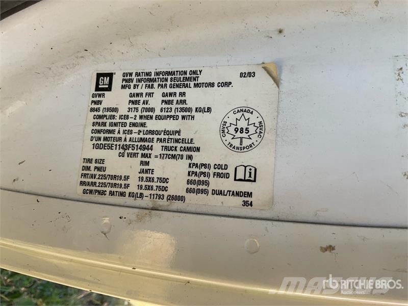 GMC Cab and Chassis (Inoperable) Кабины