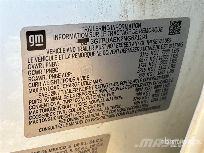 GMC Sierra 1500 Muu