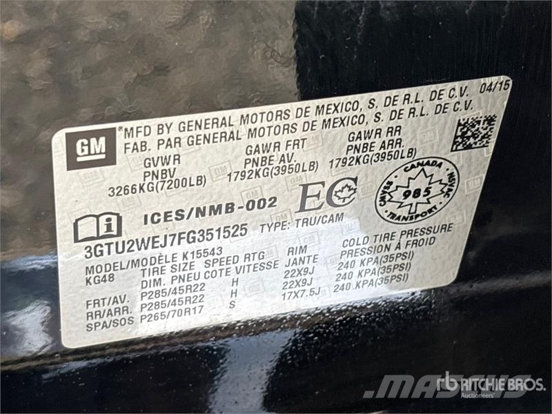 GMC Sierra 1500 Muu