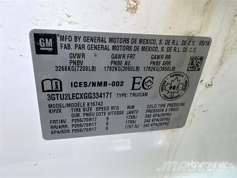 GMC Sierra 1500 Andere Transporter