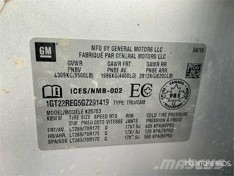 GMC Sierra 2500 Övriga bilar