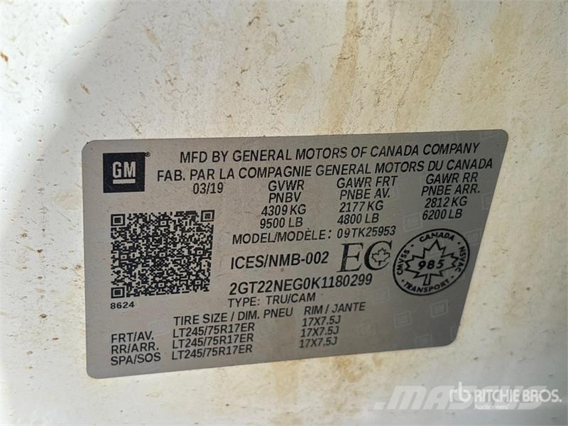 GMC Sierra 2500HD Furgoni altro