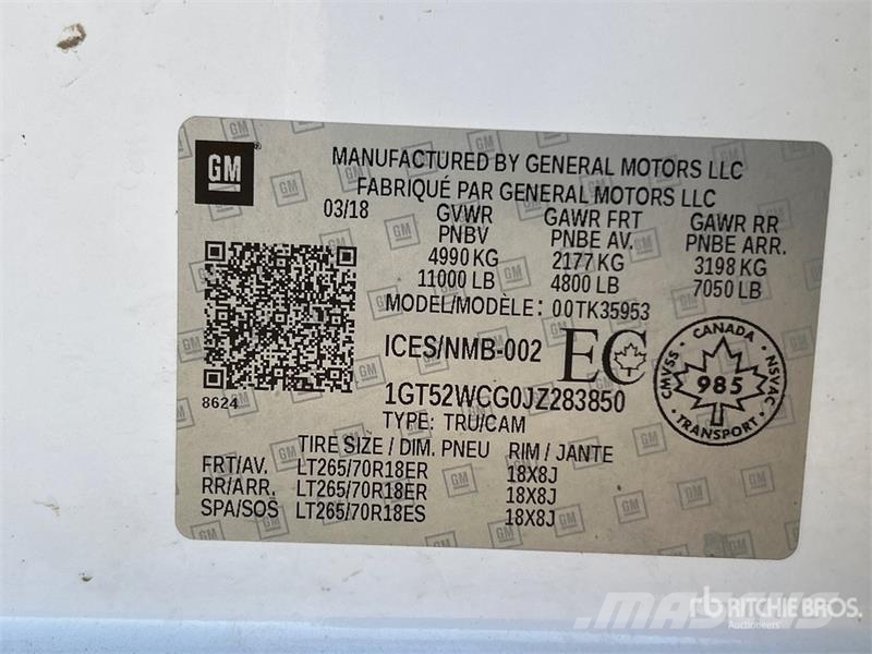 GMC Sierra 3500 SLE 4x4 Extended Cab Pickup Other
