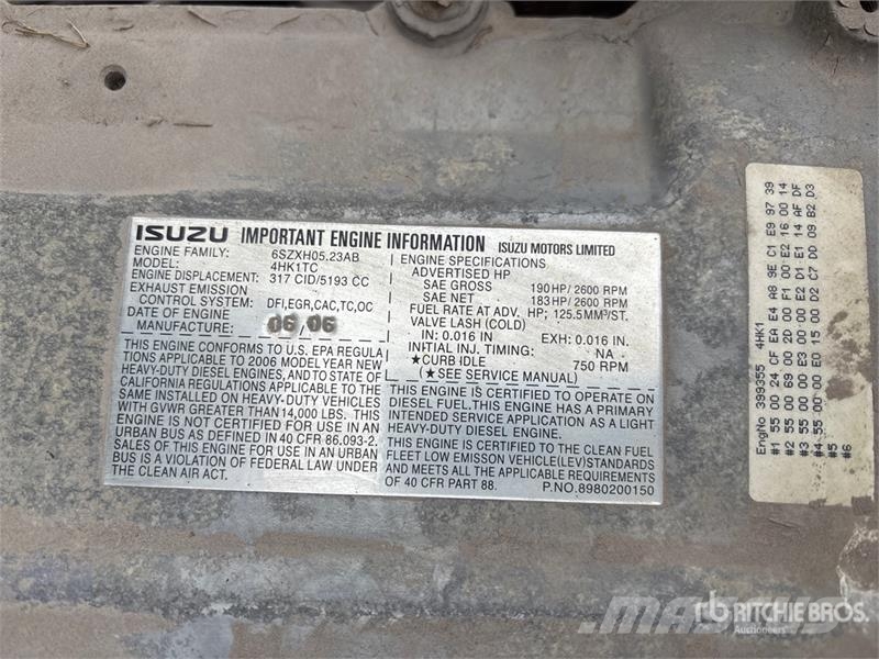 GMC W5500 Kabine i unutrašnjost